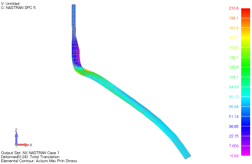 analysismodel/example04_axisymmetric/picture/fig3-4-3-3_example4_axisymmetric_higher_element_femap_output.bmp