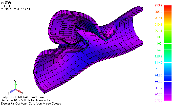 analysismodel/example09_pipe3/picture/fig3-9-1-3_example08_pipe3_femap_output.bmp